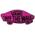 off the wall dark purple