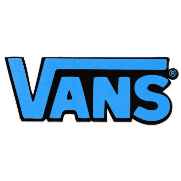 Vans round classic blue m Sticker Skate