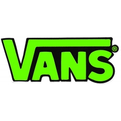 Vans Sticker Skate round classic green fluo m 