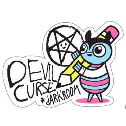 Darkroom Sticker Skate Curse 