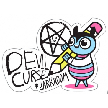 Darkroom Curse Sticker Skate