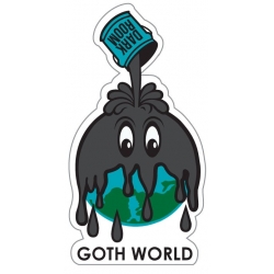 Darkroom Sticker Skate Goth World 