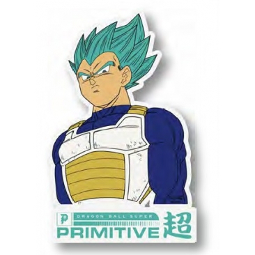 Primitive Vegeta Classic Clear Sticker Skate