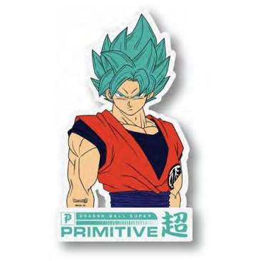 Primitive Goku Classic Clear Sticker Skate