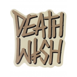 Deathwish Sticker Skate Deathstack - Cream 