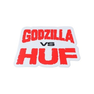 HUF Godzilla vs Huf Sticker Skate