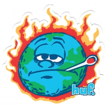 HUF Hot Earth Sticker Skate