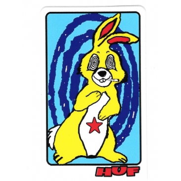 HUF Stoned Rabbit Sticker Skate