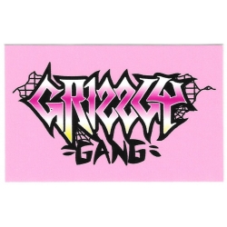 Grizzly Sticker Skate Gang 