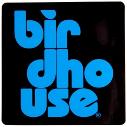 Birdhouse Sticker Skate Stacked S blue 