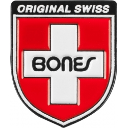 Bones Bearings Pins / Badge Pin Label Swiss Shield 