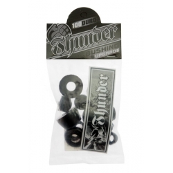 Thunder Gommes Trucks Skate Rebuild Kit 100DU Black 