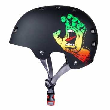 Bullet Helmet casque Screaming Hand Rasta + Mousses S/m Beveiligingen